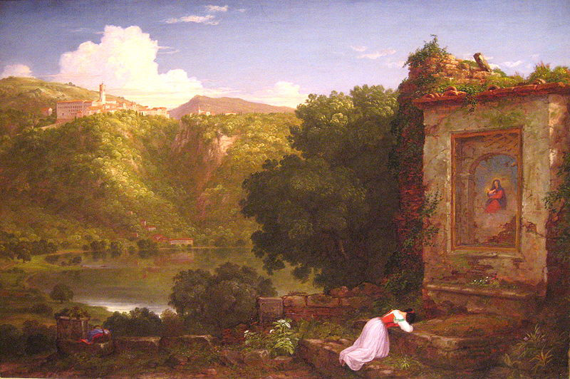 Thomas Cole WLA lacma Thomas Cole Il Penseroso